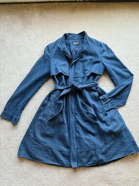 Women's UltraSoft Denim Trench Coat